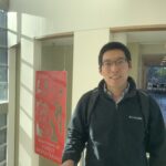 Lu Wang during visit to NCSU