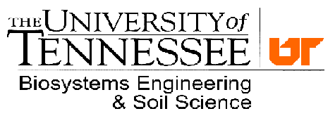 Logo of the Department of Biosystem Engineering and Soil Science at UTK